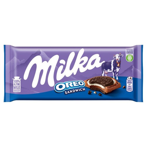 Czekolada mleczna Oreo sandwich Milka 92 g