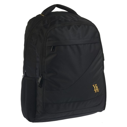 Plecak szkolny czarny z USB Young's Attitude 29 L Auchan 1 sztuka