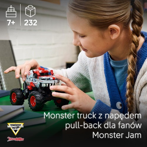Technic Monster Jam™ ThunderROARus™ z napędem typu pull-back 42200 LEGO 1 sztuka