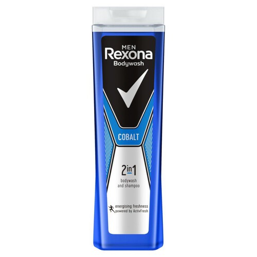 Men żel pod prysznic Cobalt 2w1 Rexona 400 ml