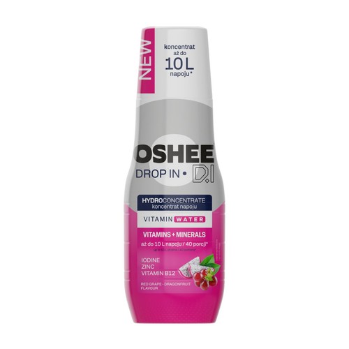 Syrop Drop In Hydroconcentrate Vitamin Water Vitamins + Minerals Oshee Future 500 ml