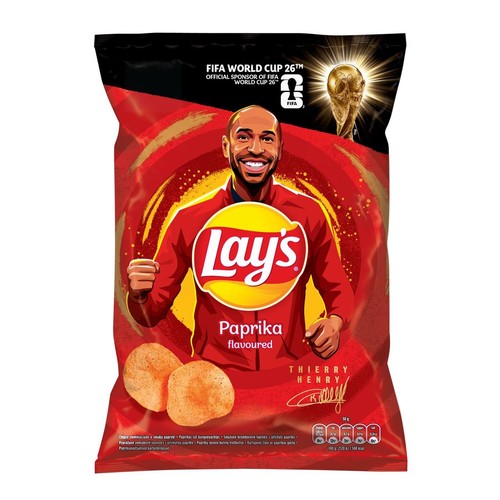 Chipsy ziemniaczane o smaku papryki Lay's 130 g