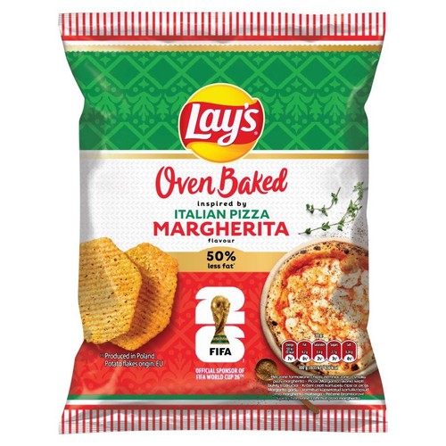 Chipsy Oven Baked o smaku pizzy margherita Lay's 180 g