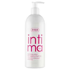 Intima Kremowy płyn do higieny intymnej z kwasem mlekowym  ZIAJA 500 ml