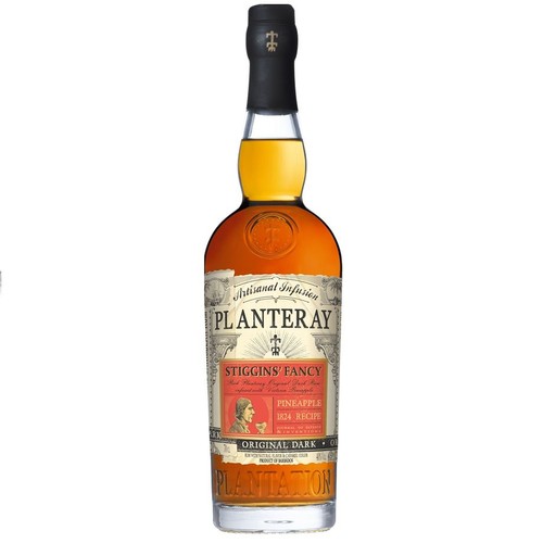 Rum ciemny Stiggins Pineapple alk. 40,0% obj. Planteray  700 ml
