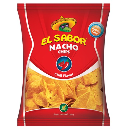 Nachosy kukurydziane o smaku chilli El Sabor 225 g