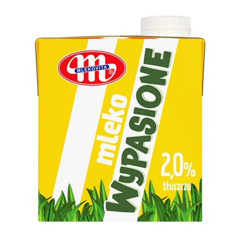 Mleko wypasione 2.0% Mlekovita 500 ml