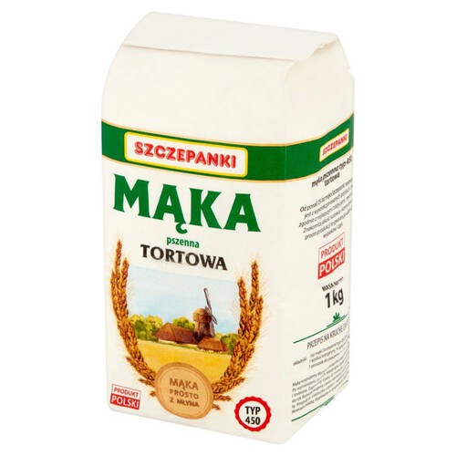 Mąka pszenna typ 450 tortowa Szczepanki 1 kg