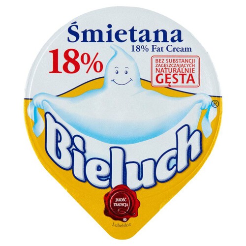 Śmietana 18%   Bieluch 180 g 