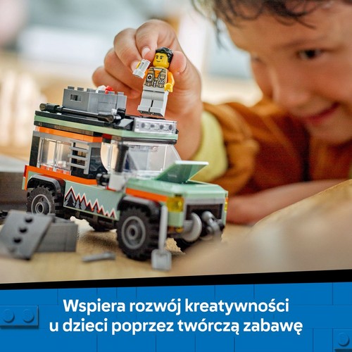 City Górska ciężarówka terenowa 4x4 60447 LEGO 1 sztuka