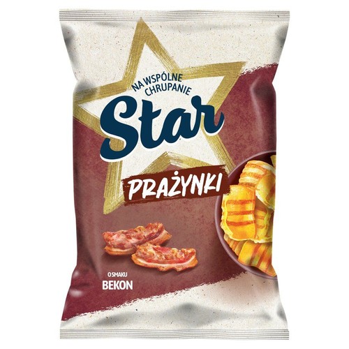 Prażynki o smaku bekonu Star 130 g