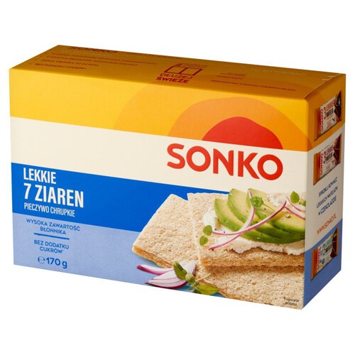 Pieczywo chrupkie. ekstrudowane Sonko 170 g