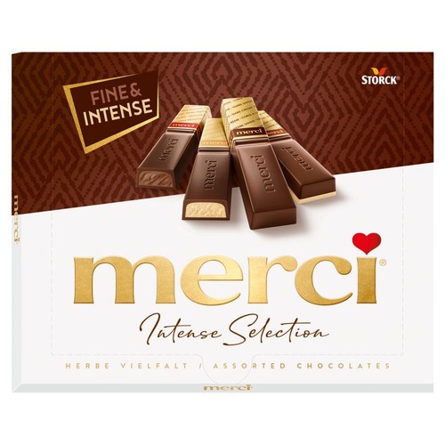 Czekoladki Finest Selection brązowe w deserowej czekoladzie Merci 250 g