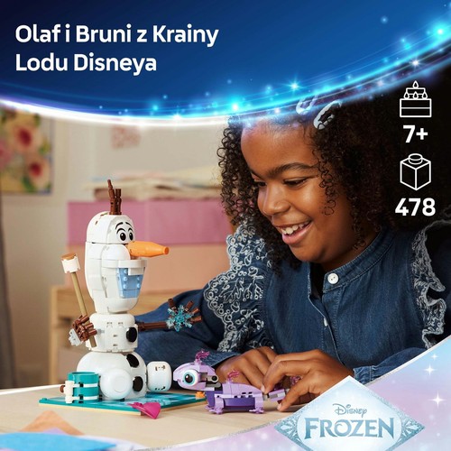 Disney Kraina lodu Piknik Olafa i Bruniego 43287 LEGO 1 sztuka