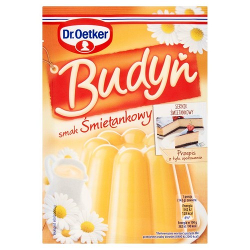 Budyń o smaku śmietankowym   Dr.Oetker 40 g