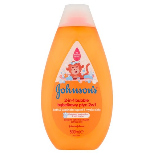 Bąbelkowy płyn 2 w 1 Johnsons 500 ml