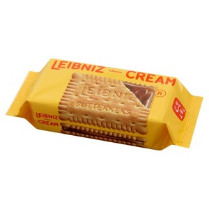 Herbatniki maślane z kremem czekoladowym   Leibniz 190 g