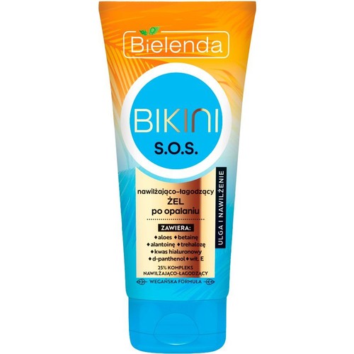 Bikini S.O.S. żel nawilżająco-łagodzący po opalaniu Bielenda  150 ml