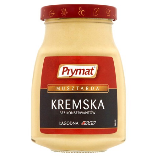 Musztarda kremska. Prymat 185 g