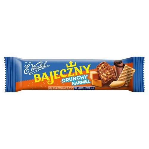 Baton Bajeczny Crunchy karmel E.Wedel 40 g