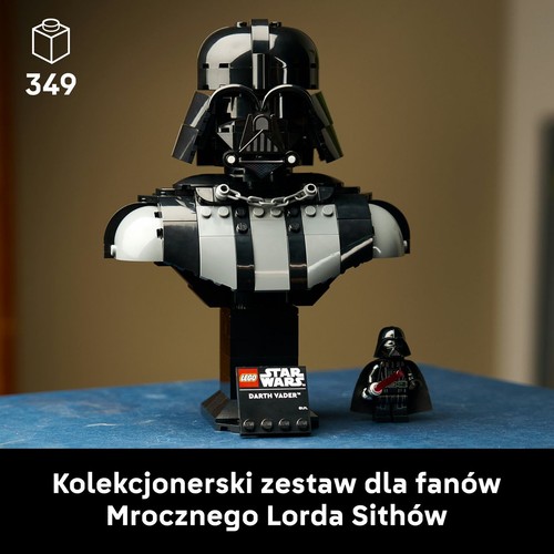 Star Wars Popiersie Dartha Vadera 75439 LEGO 1 sztuka