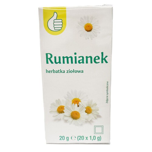 Rumianek herbata ziołowa   Auchan 20 torebek