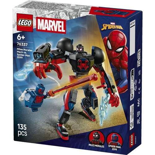 Marvel Miles Morales kontra Spider-Man 2099 76337 LEGO 1 sztuka