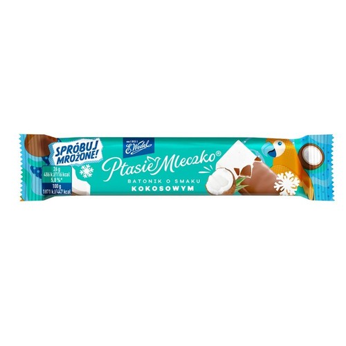 Batonik o smaku kokosowym Ptasie Mleczko E.Wedel 26 g