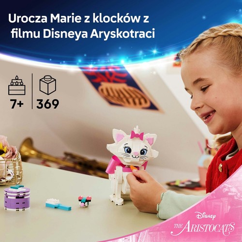 Disney Aryskotraci — Urocza Marie 43286 LEGO 1 sztuka