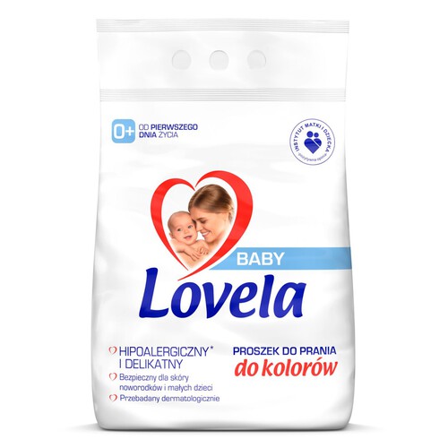 Proszek do prania baby do koloru Lovela 2,7 kg