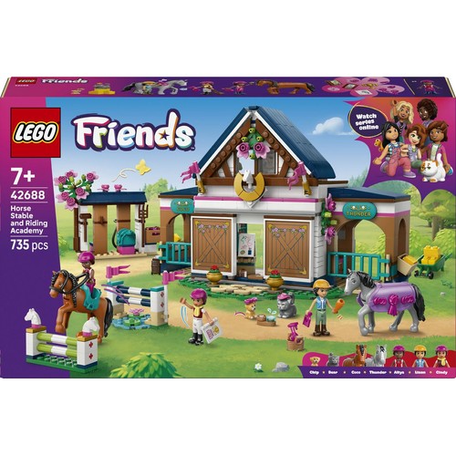Zestaw Friends Stadnina i szkółka jeździecka 42688 LEGO 1 sztuka