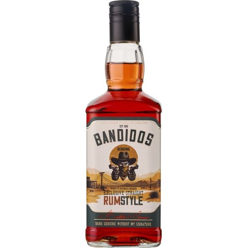 Whiskey rum style alk. 40,0% obj. Bandidos 500 ml