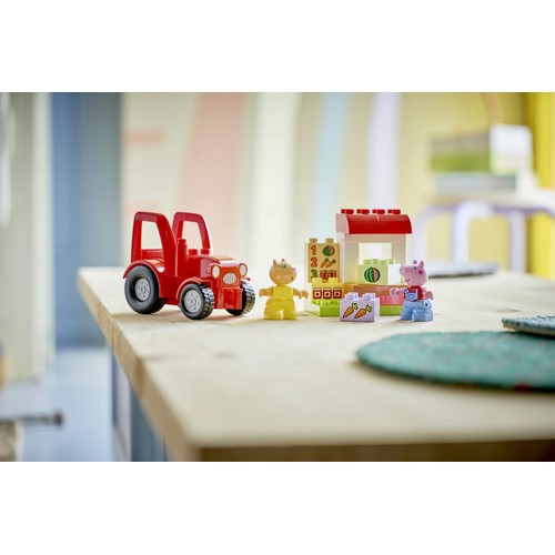 DUPLO® Świnka Peppa Ciągnik i rynek 10468 LEGO 1 sztuka