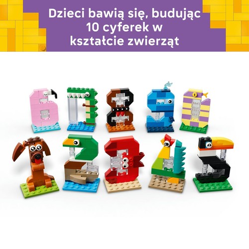 Urodzinowe cyferki 40807 LEGO 1 sztuka