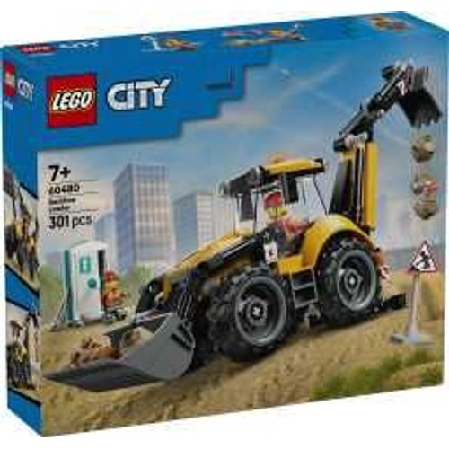 City Żółta koparko-ładowarka 60480 LEGO 1 sztuka