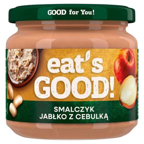 Smalec wegański z jabłkiem i cebulką Sante 175 g 