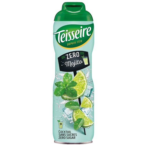 Koncentrat napoju mojito bez cukru Mohito 0% Teisseire 600 ml