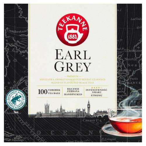 Herbata ekspresowa Earl Grey Teekanne 100 torebek