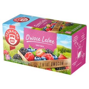 Herbatka owocowa o smaku malin i jeżyn Forest Fruits Teekanne 20 torebek