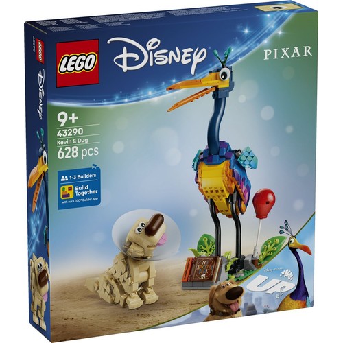 Disney i Pixar Stefan i As 43290, figurki z filmu Odlot LEGO 1 sztuka