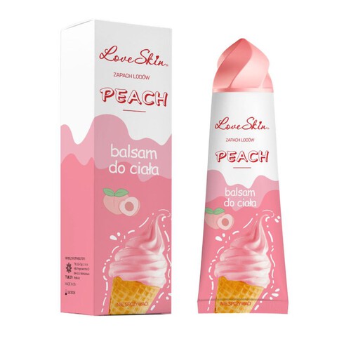 Balsam do ciała Peach zapach lodów LoveSkin 120 g