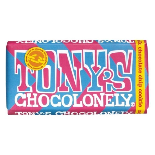 Czekolada mleczna Chip Cookie Tony's Chocolonely 180 g