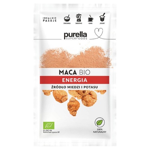 BIO Maca sproszkowany korzeń   Purella Superfoods 28 g
