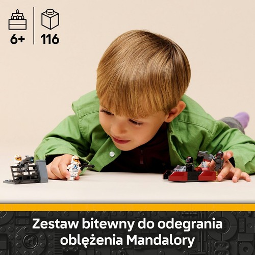 Star Wars™ Oblężenie Mandalory — zestaw bitewny 75449 LEGO 1 sztuka