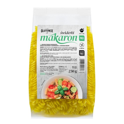 Makaron świderki bezglutenowy Glutenex 250 g