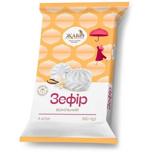 Zefir pianki z nadzieniem waniliowym Jako 350 g