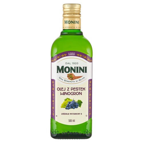 Olej z pestek winogron Monini 500 ml