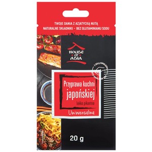 Przyprawa kuchni japońskiej lekko pikantna House of Asia 20 g