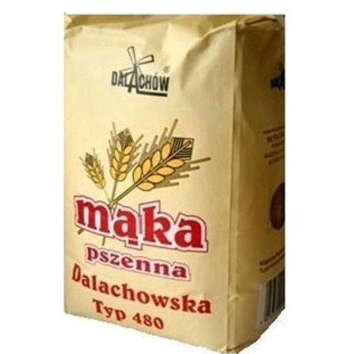 Mąka pszenna Dalachowska typ 480 Dalachów 1 kg