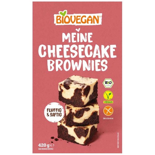 BIO Mieszanka na sernikobrownie bezglutenowa BIOVEGAN 420 g